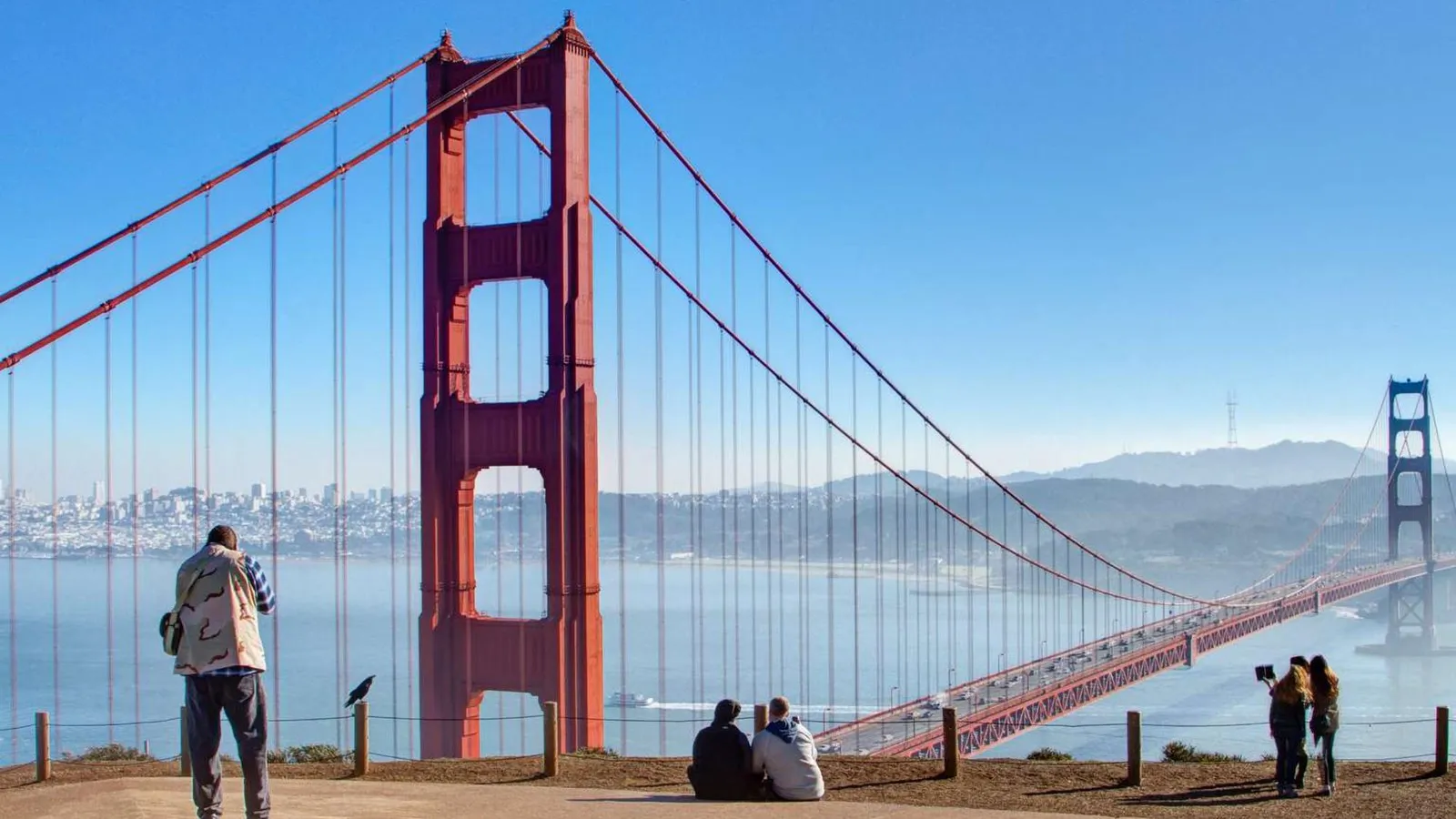 旧金山金门大桥Battery Spencer最佳拍摄点（Golden Gate Bridge Battery Spencer best viewpoint）